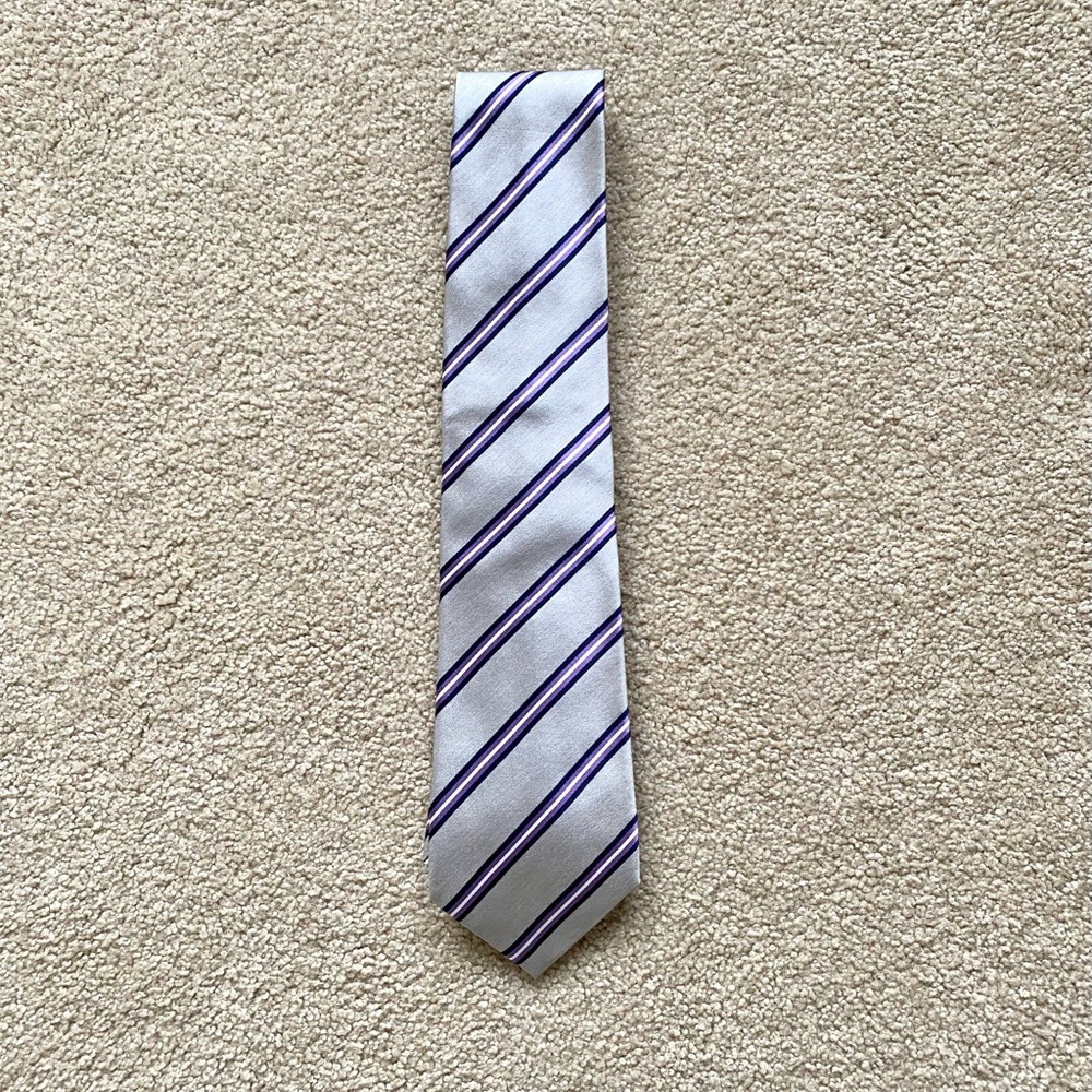 Banana Republic Standard Silver Tie